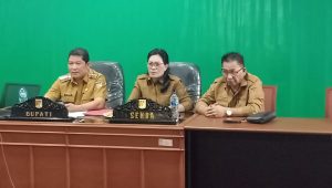 Bupati Minahasa mengikuti rapat pengendalian inflasi