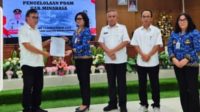 Evaluasi PDAM, Moningka Terima SK Sekretaris Dewan Pengawas 