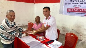 penerimaan BLT Desa Paslaten Kakas