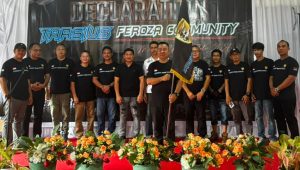 Tarsius Feroza Community Deklarasi di RM Telaga Indah: “Ini Bukan Sekadar Gaya, Tapi Kebersamaan”